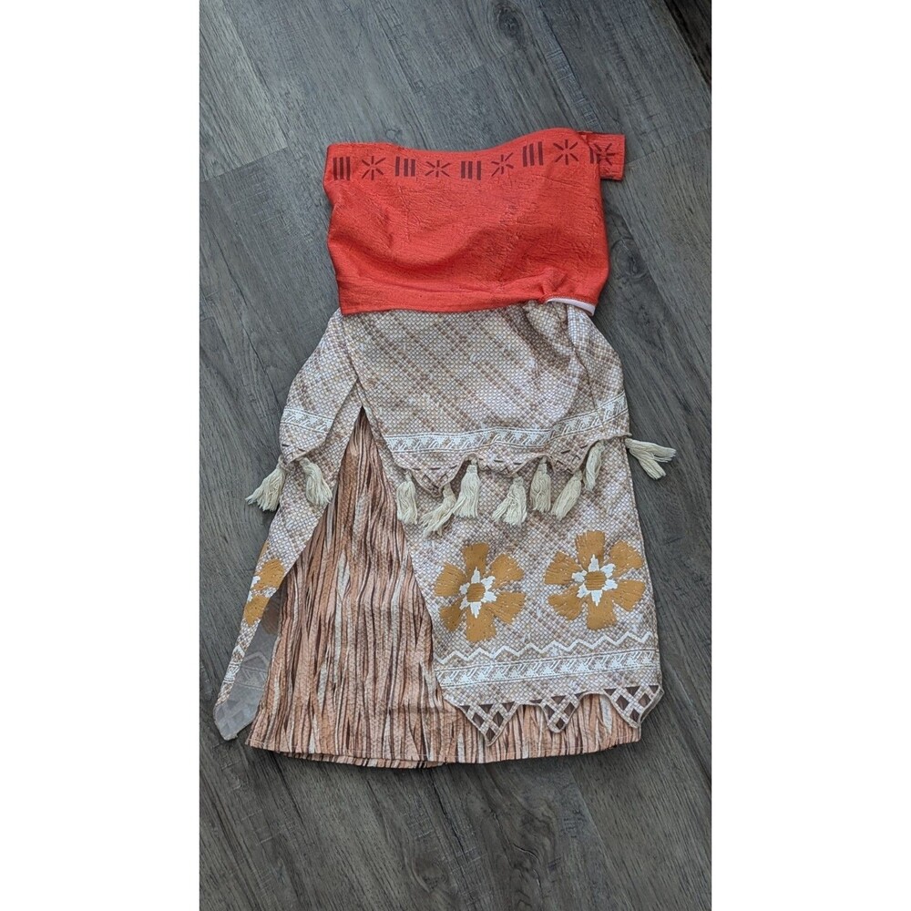 Disney Store Moana Princess SKIRT ONLY Size 5/6 Costume Dress Up Halloween